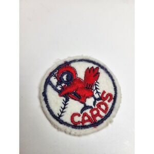 Vintage 1950s/60s MLB Felt Patch Baseball Team 2"x2" St. Louis Cardinals Cards 2